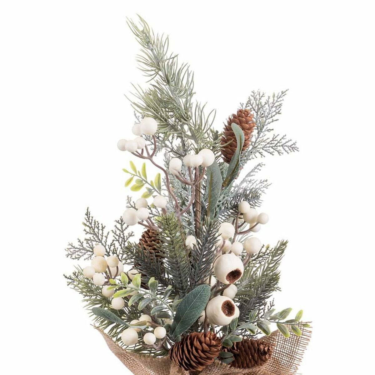 Julgranskula Multicolour Naturell Plast Ananas 50 cm